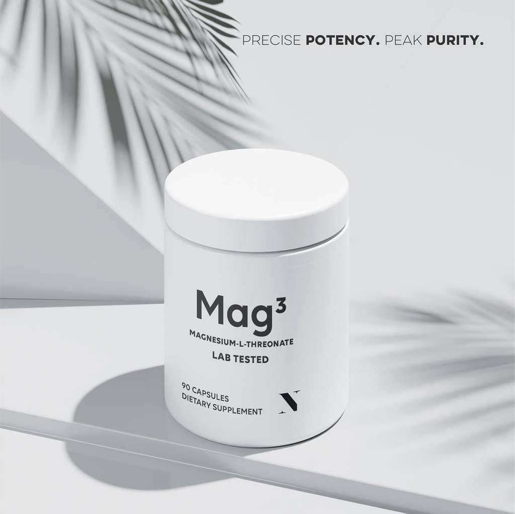 Magnesium L Threonate 2000mg Per Serving, 30 Servings of Pharmaceutical Grade, Non-GMO, Soy Free, Gluten Free, Vegetarian Capsules - Supplement for Brain & Joint 5