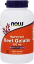Now Foods: Beef Gelatin Hydrolyzed, 200 caps 2