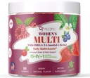 Multivitamin for Women, Womens Multivitamin Gummy w/Omega-3, Inositol, Folate, Biotin, Vitamins A, C, D3, E, B12 for Heart, Brain, Hair, Energy & Immune, Sugar-Free Gummies, Berry Flavor, 90 Cts 2