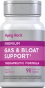 Piping Rock Bloat & Gas Support for Men & Women | 90 Tablets | Extra Strength Pills | Supplement with Enzymes, Turmeric, Ginger & More | Non-GMO & Vegetarian Formula 2
