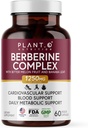 Berberine Supplement - 10xHigher Absorption Berberine HCI Complex with Bitter Lemon & Banaba Leaf - Cholesterol & Metabolic Clinically Researched Support - 60 Capsules Non-GMO 2