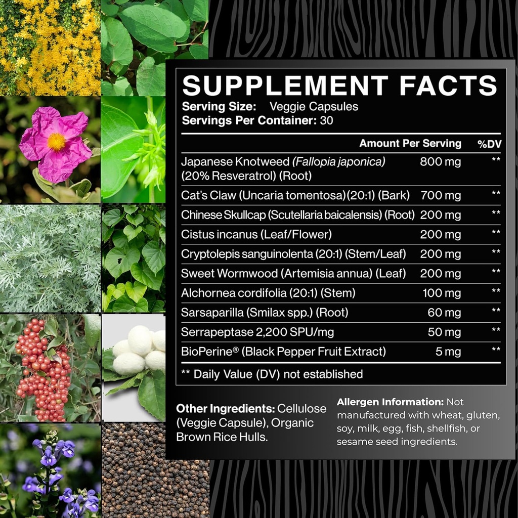 Zenmen Immune Support Bundle: Tick Immune Support and Monolaurin Capsules 5