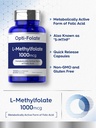 Carlyle L Methylfolate 1000mcg | 200 Capsules | Value Size | Optimized and Activated | Non-GMO, Gluten Free | Methyl Folate, 5-MTHF | by Opti-Folate 5