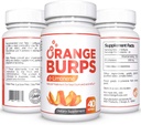 Orange Burps | D-Limonene Supplement - Acid Reducer (Antacid for Acid Reflux), Heartburn Relief, GERD Relief, and Indigestion Relief | Orange Peel Extract for Health and Wellness (1,000 mg, Pack of 3) 2