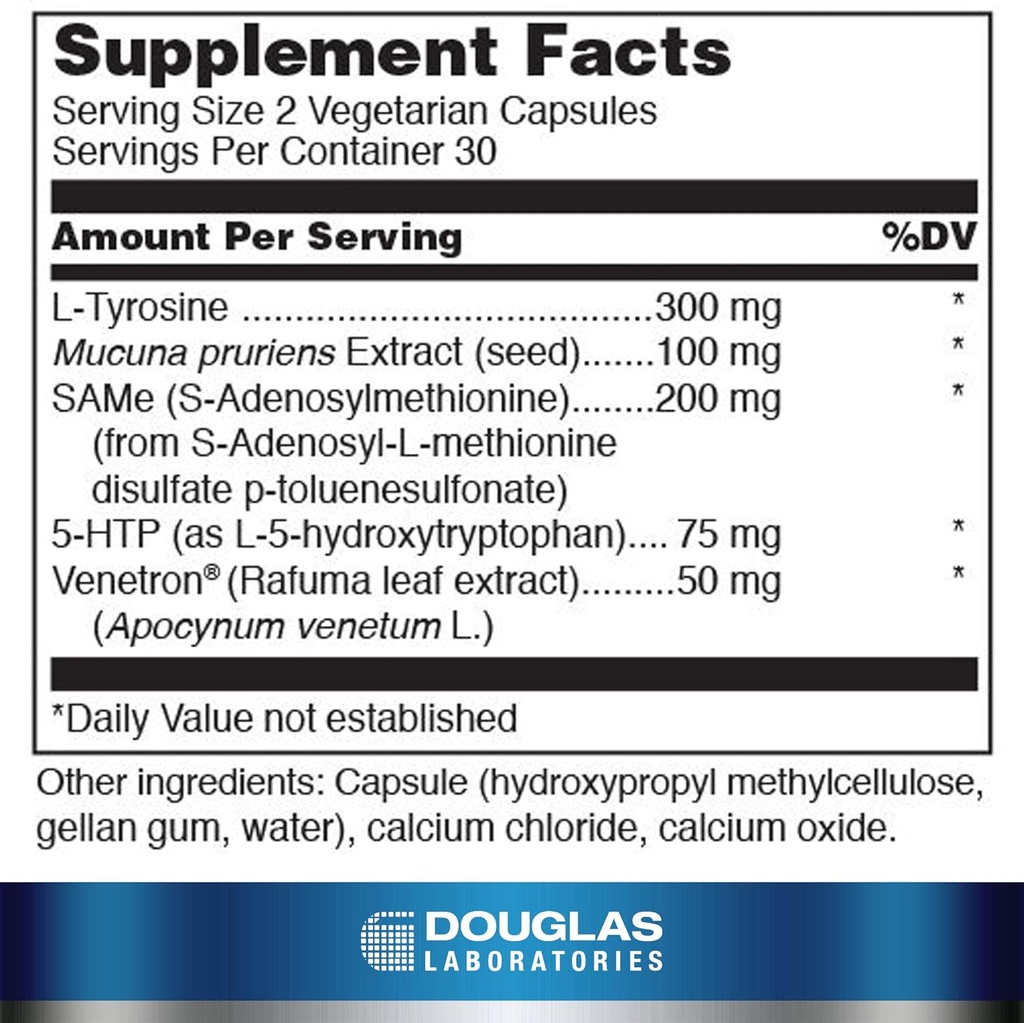 Douglas Laboratories Neurotransmitter Balance | Supports Feelings of Wellness | 60 Capsules 3