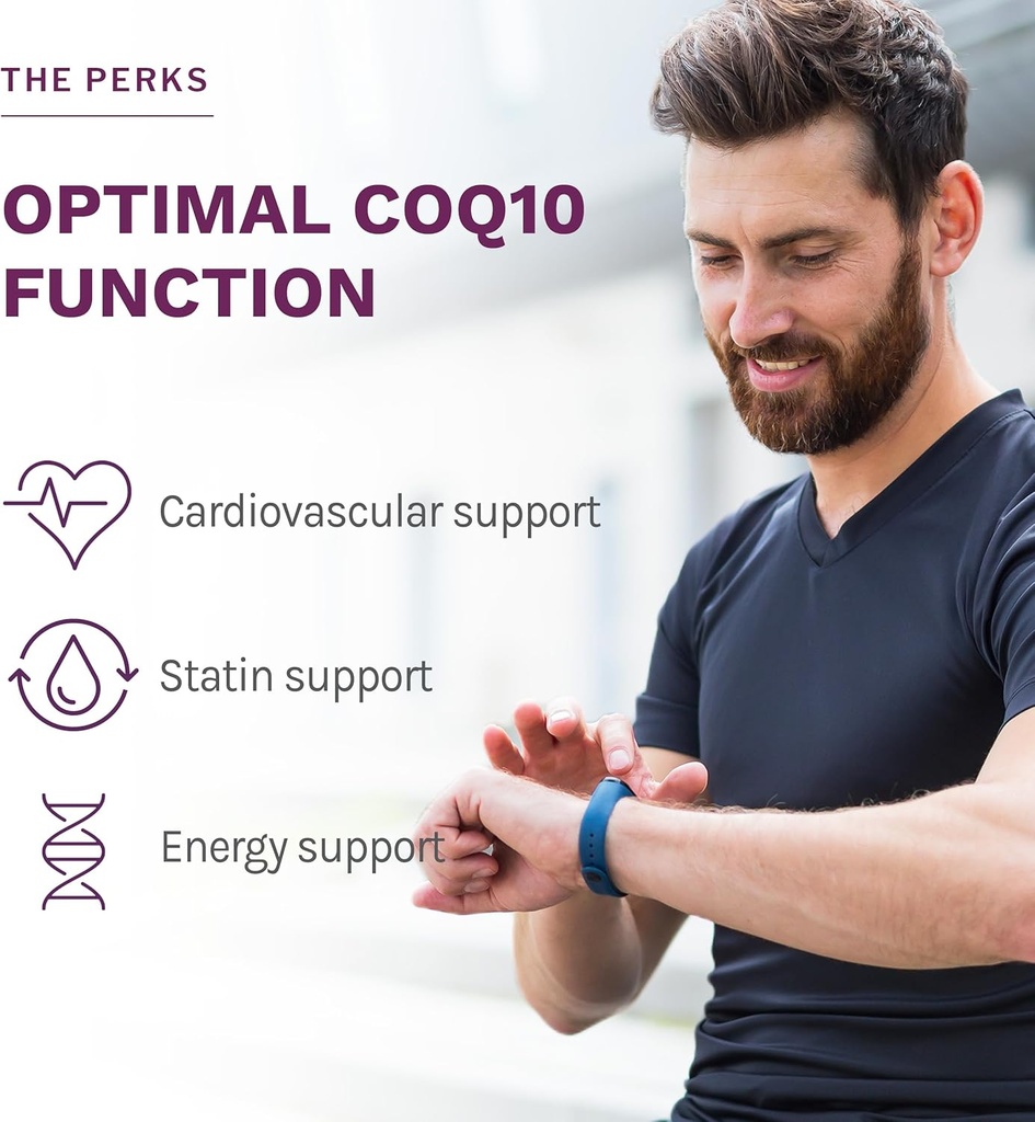 Reserveage Ubiquinol CoQ10 Stat - Softgels for Daily Use - Provides Support for Cardiovascular System, Energy Levels & Cellular Health - Premium Ubiquinol Capsules - 30 Softgels 4