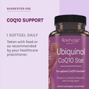 Reserveage Ubiquinol CoQ10 Stat - Softgels for Daily Use - Provides Support for Cardiovascular System, Energy Levels & Cellular Health - Premium Ubiquinol Capsules - 30 Softgels 6