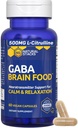 NATURAL STACKS Dopamine & GABA Brain Food Bundle - Supports Mental Drive, Calmness & Relaxation* - 120 Total Capsules 3
