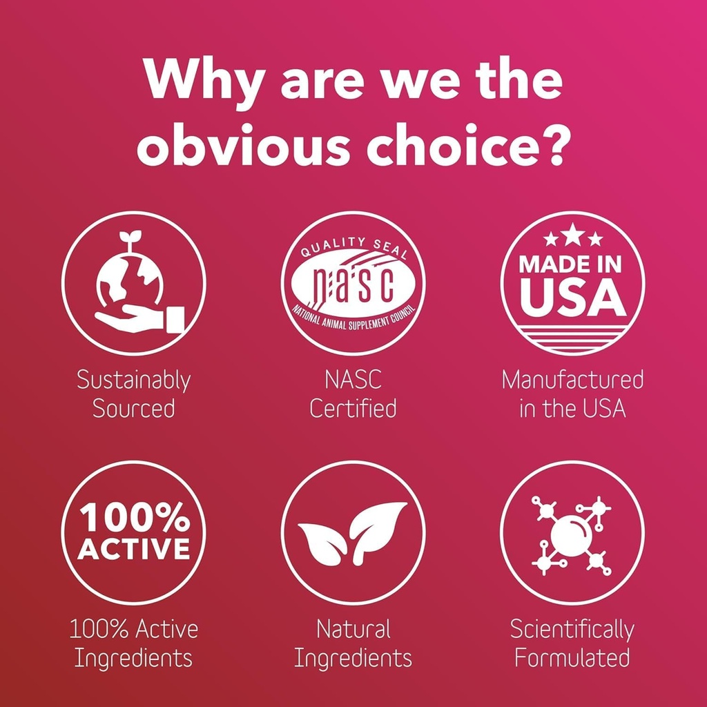 InClover Heart+ Dog and Cat Cardiac Health Supplement - Taurine Supplement for Dogs and Cats - Supports Heart & Immune Health, Pet Supplement for Weight Management & Senior Pet Health 5