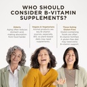 Solgar B-Complex "100", 150 Vegetable Capsules - Nervous System Support - Supports Energy Metabolism - Non-GMO, Vegan, Gluten Free, Dairy Free, Kosher - 150 Servings 6