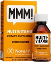NovaFerrum MMM | Multivitamin for Kids, Infants and Toddlers | Vitamin C, D3, E | Gluten Free Certified | Sugar Free | No Artificial Colors | Ages 4 & Under | Orange Flavored | 2 Fl Oz (50 mL) 2