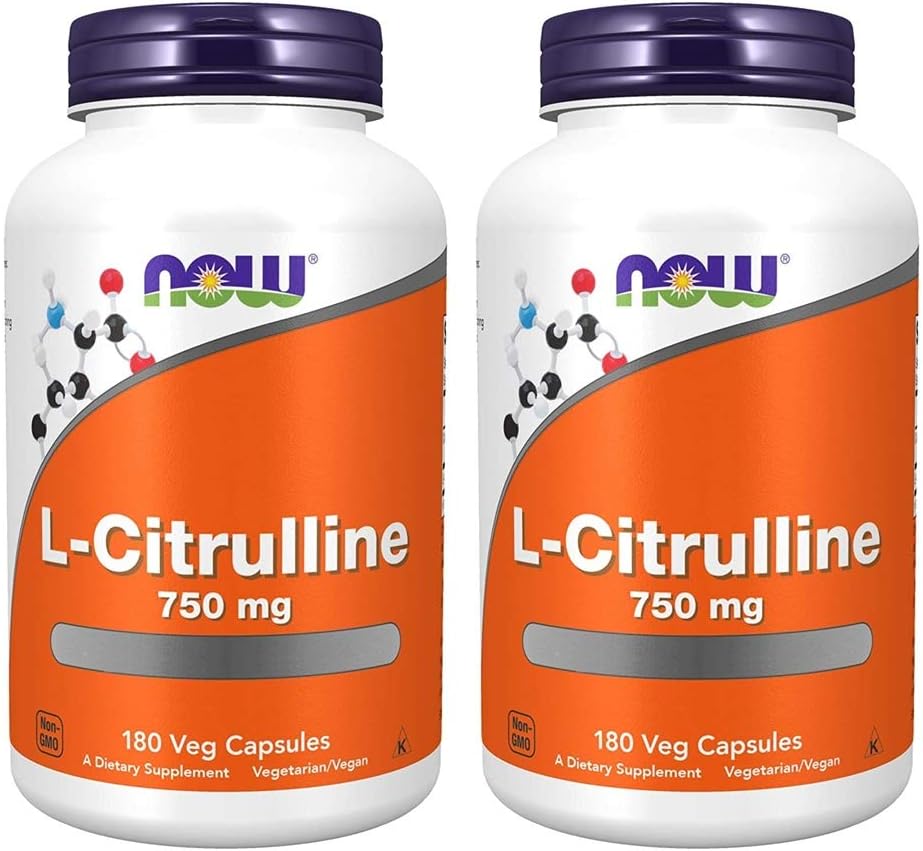 Now Foods L-Citrulline 750 mg - 180 Capsules 2