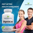 DigestaLax Increase Nutrition & Constipation Support - Helps Improve Easy Digestion & Natural Colon Absorption + Gas, Bloating, and Cramping Relief, Calcium Blend for Gut Health, 60 Veggie Capsules 2