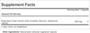 ANDREW LESSMAN Branched Chain Amino Acids 180 Capsules - Pure, Free-Form Essential BCAA Formula: Leucine, Isoleucine and Valine. Hypoallergenic. Easy-to-Swallow Capsules. No Additives. 3