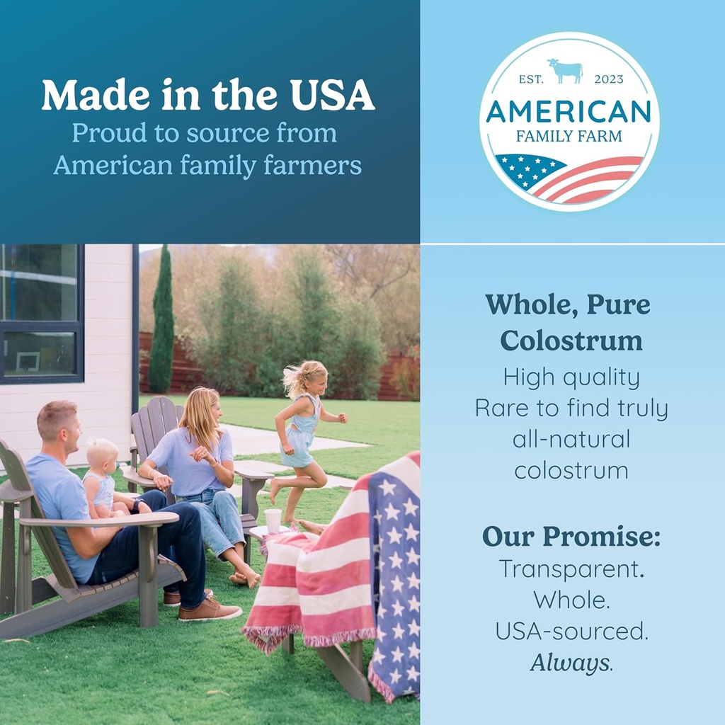 WONDERCOW Colostrum Supplement Powder for Gut Health, Immune Support, Muscle Recovery & Wellness | Natural IgG Pure Whole Bovine Colostrum Superfood, Chocolate, 60 Servings 5