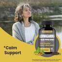 NooMost Ashwagandha Root Extract 15:1 with Black Pepper for Better Absorption - 60 Capsules - Natural Stress, Energy, Focus & Sleep Support - Adaptogen Supplement for Men & Women - Made in USA 4