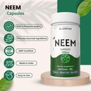 Neem Leaf Capsules 1000mg | Azadirachta Indica Natural Neem Leaf Powder | Non-GMO, Gluten-Free | Easy-to-Swallow Herbal Supplement | Traditional Botanical (180 Count (Pack of 1)) 6