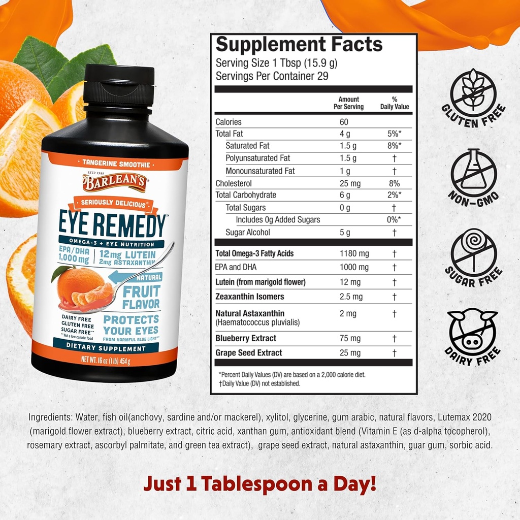 Barlean's Fresh Apple with 1,500 mg of Tonalin CLA - Gluten-Free, Vegan, Kosher - 16-Ounces 3