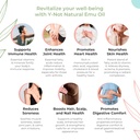 Emu Oil Capsules - Heart, Hair, Metabolism & Joint Support Supplement - Pharmaceutical Grade Emu Oil with CLA, Omegas 3, 6 & 9 with Vitamin K2, A & E by Y-Not Natural - 1000mg, 500 Capsules 5