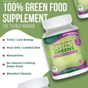 Dr. Liz Cruz Gastro Greens - Greens Supplement, Dietary Supplements with Herbs, Supplements for Women, Men, and Children, Non-GMO, Whole Food Based, 90 Veggie Capsules 4