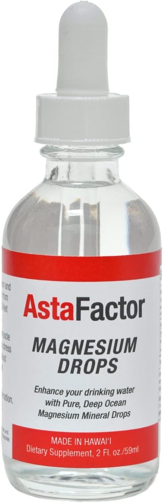 Magnesium Drops – Made in Hawaii – with Other Trace Minerals – Easy to Take Liquid 2 Fl. Oz. – Aids in Brain, Mood. Muscle, Nerve, & Cardiovascular Health 2