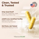 Ashwagandha Turmeric Curcumin Supplement with Ginger - Organic Turmeric Supplement, Curcumin with Black Pepper (95% Curcuminoids), Ginger Root for Joint Health, Energy & Immune Support. 2 Pack 5