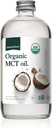 Natural Force Organic MCT Oil – Pure Glass Bottle – Made from 100% Cold Pressed Virgin Coconut Oil + Certified Keto, Paleo, Kosher, Vegan & Non-GMO – Lab Tested for Quality and Purity - 16 Ounce 2