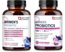 NATURE TARGET Women's Probiotics & Prebiotics, Cranberry & D-Mannose, 50-Billion-CFUs, Organic Probiotics for Digestive Health/Gut Health/Immune Booster/Weight Management 2