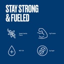 Bulletproof Vanilla Shortbread Collagen Protein Bars, Pack of 12, Keto-Friendly Snack with MCT Oil, 2g Sugar, No Added Sugar, Grass-Fed Collagen 5