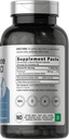 Horbäach Glucosamine Sulfate 2KCI with Potassium | 3000mg | 240 Capsules | Non-GMO and Gluten Free Supplement 3