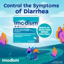 Imodium A-D Diarrhea Relief Caplets with Loperamide HCl, Anti-Diarrheal Medicine to Help Control Symptoms of Diarrhea Due to Acute, Traveler's Diarrhea, HSA/FSA Eligible, 24 ct 3