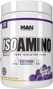 Man Sports ISO-Amino Pure Isolated BCAAs - Build Lean Muscle - Branched Chain Amino Acids Powder - Keto BCAA - Accelerate Recovery - 210 Grams, 30 Servings - Grape Bubble Gum 2