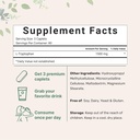 Micro Ingredients L-Tryptophan 1,500mg, 240 Caplets | Essential Amino Acid + Relaxation Support | Mood, Sleep & Nervous System Balance | Clean Label, Non-GMO 3