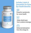OmegaAdvance Omega-3 Fish Oil – Triglyceride Form with 1000 mg EPA & DHA – Plus Lutein & Zeaxanthin – Supports Heart, Brain Health and Eye Health – Lemon Coated – 60 Softgels 5