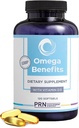 PRN DE Omega 3 Supplement - 120 Softgels, 30-Day Supply - rTG Omega 3 Fatty Acids with 1680mg EPA, 560mg DHA & Vitamin D for Skin, Joint, Brain, Eye and Heart Health 2