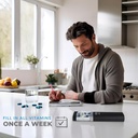 Pill Box 7 Day - Stylish Pill Case Travel Weekly Pill Organizer Cute Pill Holder for Home & Work Travel Pill Box Container Portable Daily Pill Organizer for Vitamin Supplement Pretty Pill Dispenser 3