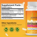 Refluxter Sodium Alginate Capsules – Natural Acid Reflux & GERD Relief Supplement. Supports LPR, Silent Reflux, Heartburn, Indigestion. Alginate Therapy. Alginato de sodio. 60 Vegan Capsules 3
