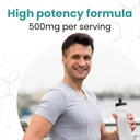 Milamiamor High Potency Magnesium - High Absorption Magnesium Citrate - Whole Body Support - Heart, Nerve and Bone Health - Non-GMO, Vegan & Gluten Free - Made in USA - 500 mg - 60 Capsules 5