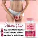 NEW AGE Vaginal Probiotics for Women with Prebiotics, Cranberry Extract, and a Lactobacillus Probiotic Blend, Supports Healthy pH Balance, Odor Control, Vaginal Flora - 60 Capsules 6