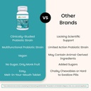 EZ Melts Dissolvable Healthy Aging Probiotic, Bifidobacterium Longum BB536 (2 Billion CFU), Sugar-Free, Probiotics for Women & Men 50+, 2-Month Supply - 1 Pack 6