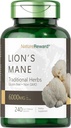 Lion's Mane 6000MG, Promotes Mental Clarity, Focus and Memory, Mushroom Supplement, Unflavored, 240 Capsules 2