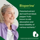 Bioperine 10mg (120 Vegetarian Capsules) - No Stearates - Vegan - Non GMO - Gluten Free - Absorption Enhancer 3