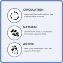 Utzy Naturals Nattokinase | 2000 FU per Serving from Japanese Natto | for Cardiovascular and Circulatory Support | 60 Softgels 6