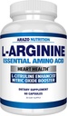 Arazo Nutrition Premium L Arginine - 1340mg Nitric Oxide Booster with L-Citrulline & Essential Amino Acids for Muscle Gain and Energy - Powerful NO Booster to Train Longer & Harder – 60 Capsules 2