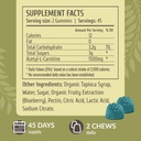 HERBAMAMA L-Carnitine and Goldenseal Kit - Bundle of 1500 mg Acetyl L-Carnitine Gummies & 700 mg Goldenseal Capsules - Vegan, Non-GMO, Gelatin-Free - 2 Pack 5