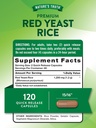 Nature's Truth Red Yeast Rice Capsules 1200 mg | 120 Count | Non-GMO & Gluten Free Supplement 3