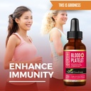 Herbal Goodness Papaya Leaf Blood Platelet Liquid Supplement - Liquid Tincture 1oz - Natural Blood Platelet Boost & Immune Support, Bone Marrow - Blood Cleanse Formula - Made in USA 6