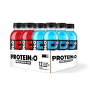 Protein2o 15g Whey Protein Isolate Hydration Drink Plus Energy & Focus, 350mg of Electrolytes, Vitamins B5 & B6, Sugar Free, Energy Variety Pack, 16.9 oz Bottle (Pack of 12) 4
