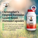 Christopher's Original Formulas Lower Bowel Cleanse Formula Capsules - Herbal Laxative Colon Cleanse and Gut Cleanse 100 ct. 5