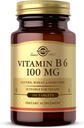 Solgar Vitamin B6 100 mg, 100 Tablets - Supports Energy Metabolism, Heart Health & Healthy Nervous System - B Complex Supplement - Vegan, Gluten Free, Dairy Free, Kosher - 100 Servings 2